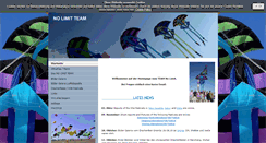 Desktop Screenshot of nolimit-team.de